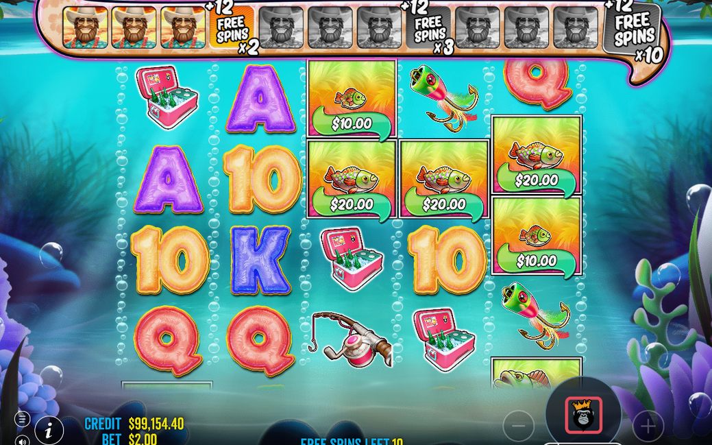 Free Spins round with the multiplier level